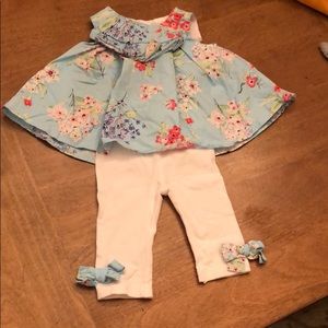 First Impressions dress and pants set NWOT